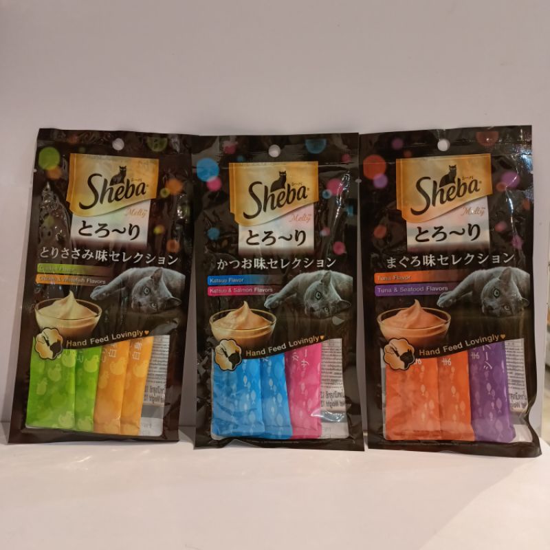 Sheba Creamy Treat Sachet 12gr X 4sachet 48gr