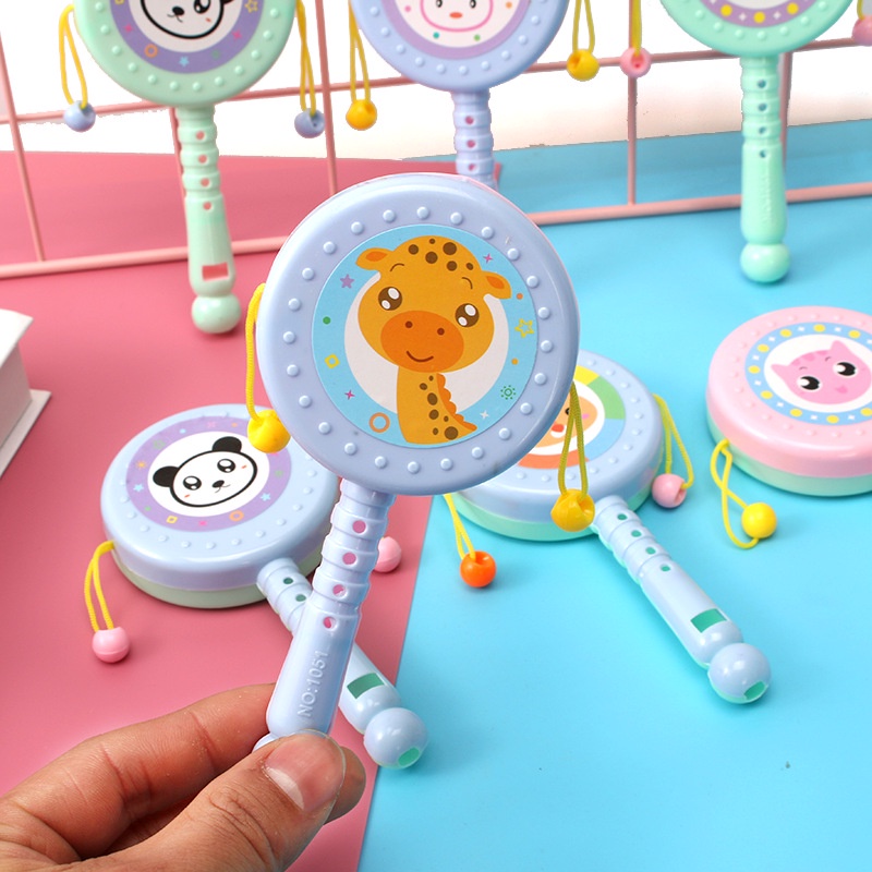 HIPPO LAND Mainan Anak Tongkat Genggam Ajaib Rattle Stick Mainan Bayi 177