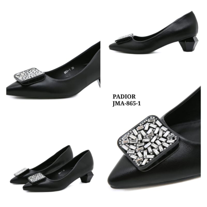 FLAT SHOES HEELS CRYSTAL PADIOR SHOES JMA-865-1