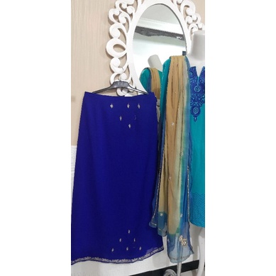 kurti set/set rok/preloved/baju India