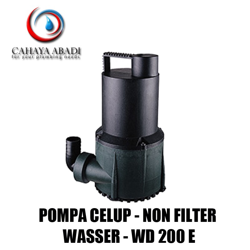 POMPA CELUP WASSER - WD 200E - POMPA AIAR CELUP - POMPA KOLAM