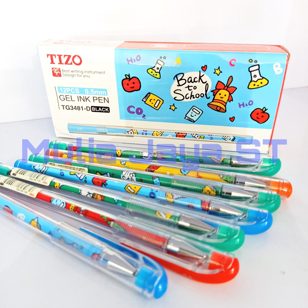 

BALLPOINT GEL TIZO TG3481-D BLACK