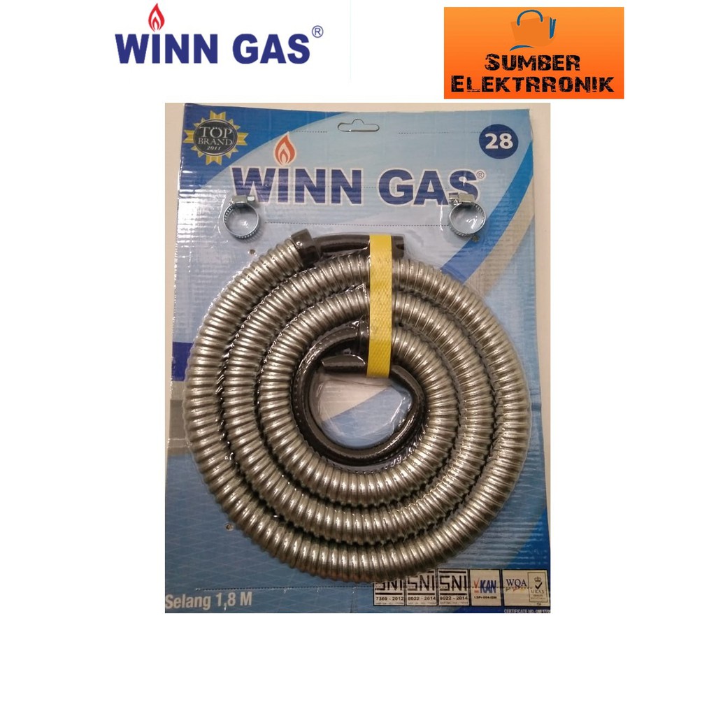 SELANG LPG-SELANG POLOS-SELANG SPIRAL POLOS WIN GAS 04 Free Bubble