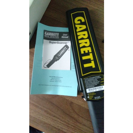 Garrett metal detector original