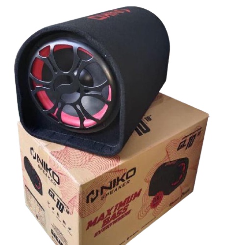 Speaker Bluetooth NIKO GL10 Subwoofer Car Speaker 10 inch 100 Watt - Speaker Tabung