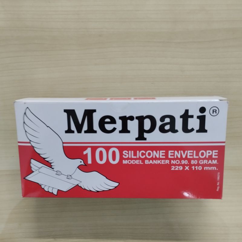 

AMPLOP MERPATI LEM PUTIH BESAR 229 X 110 mm