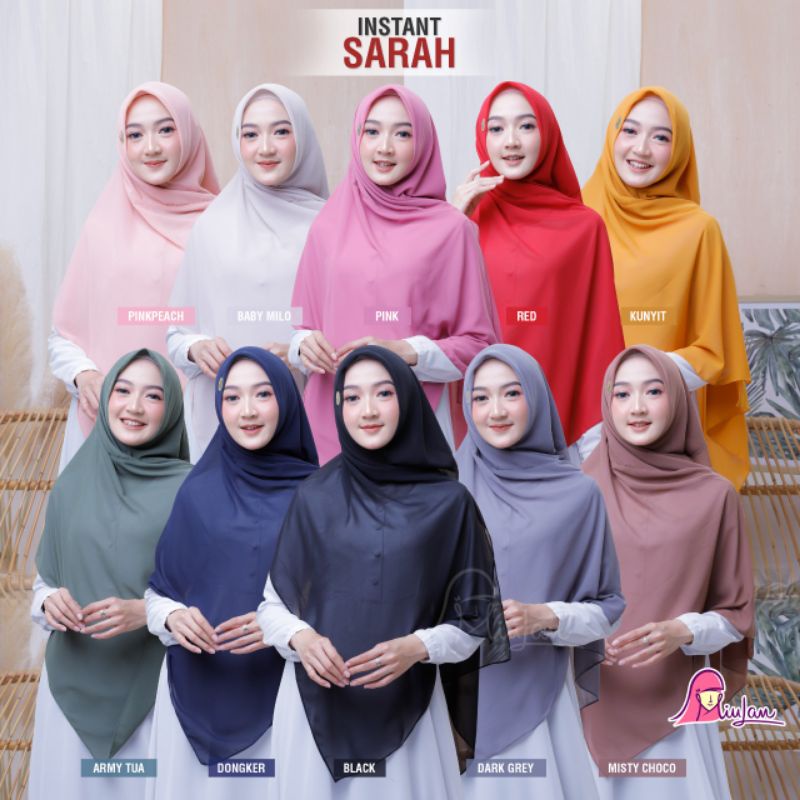 Pashmina Instant Sarah Miulan / Pastan Miulan / Pashmina Miulan / Pashmina Terbaru / Pashmina Simpel