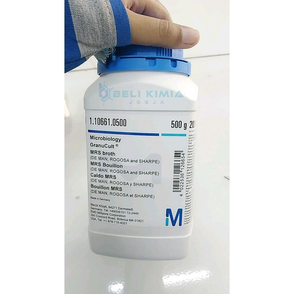 MRS Broth Merck / MRS Broth / Media MRS Broth / MRSB