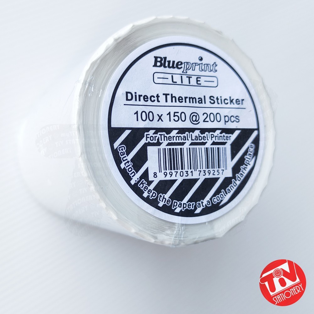 

Kertas Thermal Blueprint Lite Sticker 100 x 150 mm (200 pcs)