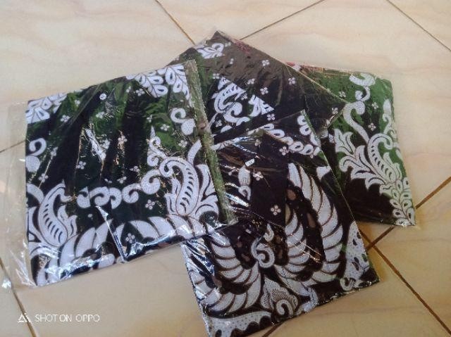 Batik Couple Keluarga Sania Ruffle Ori Ndoro Jowi Dnt Gurita Putih
