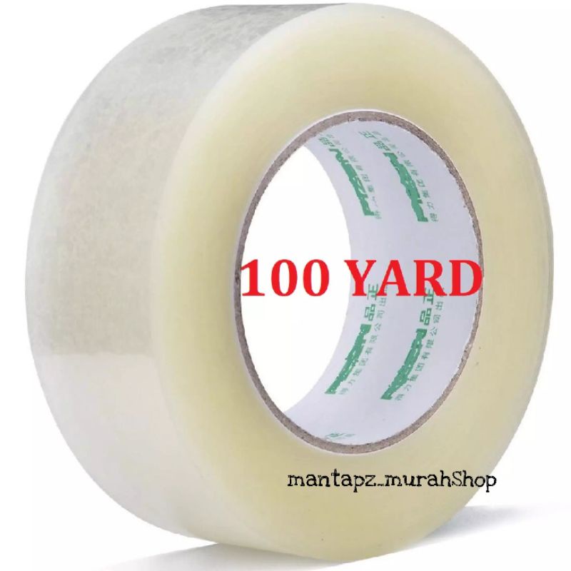 

Lakban/Isolasi/Selotip Bening/Clear Tape 100 Yard 45mm (/PCS)