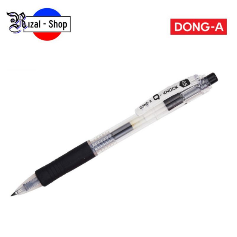 

Pulpen Gel Pen Dong-A Q Knock 0.5 Pen Anti Noda