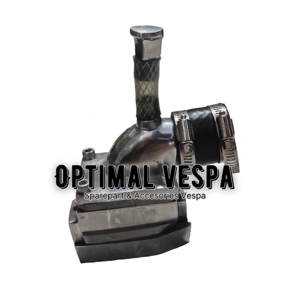 INTAKE MANIFOLD MANIPOL SUSUN VESPA KOMPLIT MEMBRAN RXZ