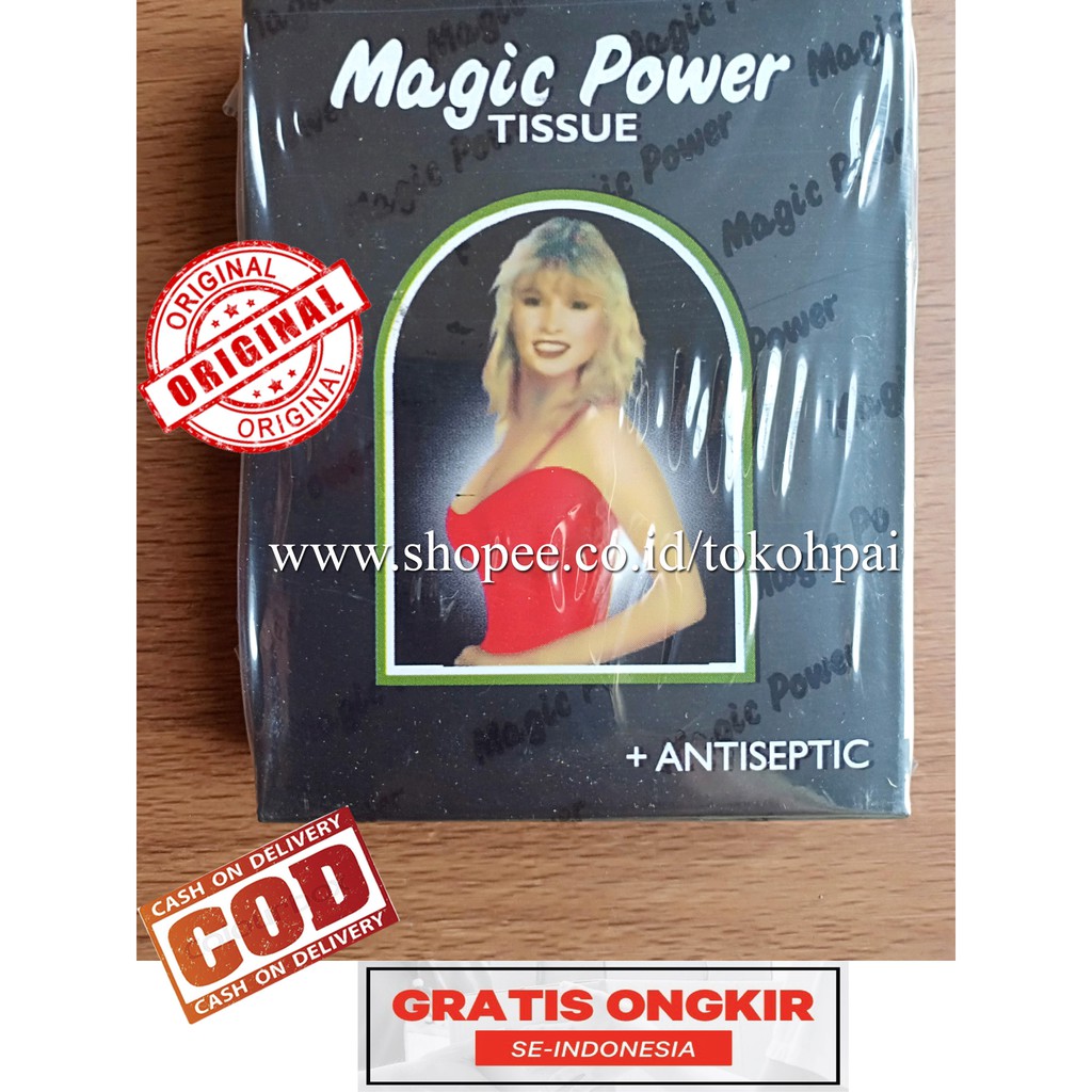 Tissue magic power antiseptic /Magic Power Tissue/ Tisu Magic