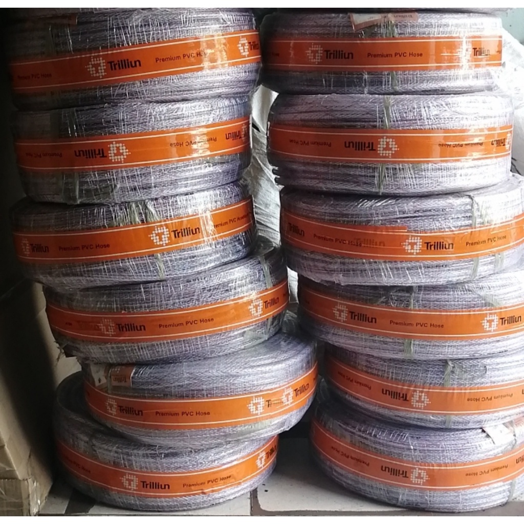 Selang Air Serat Benang Trilliun 5/8&quot; Inch 100 Meter Per Roll Tebal Air Taman Best Quality