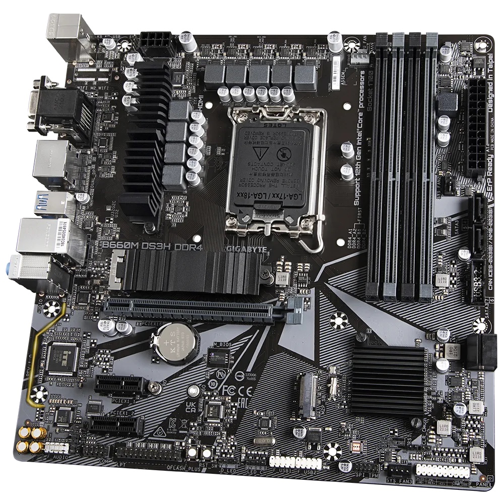 Gigabyte B660M DS3H - Intel LGA1700 B660 DDR4 Motherboard Alder Lake