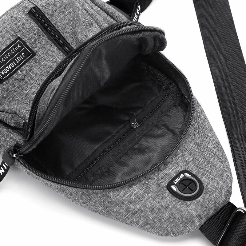 Selempang Mini Pria dan Wanita Slingbag Man Canvas Import