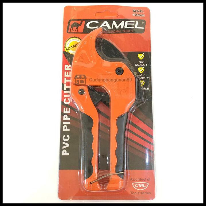

Gunting Pipa Pvc 42 Mm Camel/Gunting Pipa Paralon Cml/Pipe Cutter 42Mm
