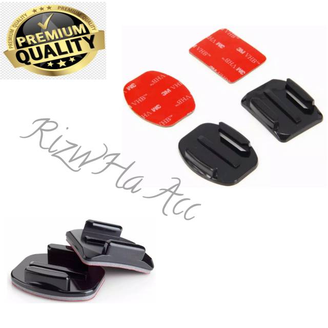 

Flat Curved Mount Mounting Sticker 3M Double Tape Lem 3M Action Cam