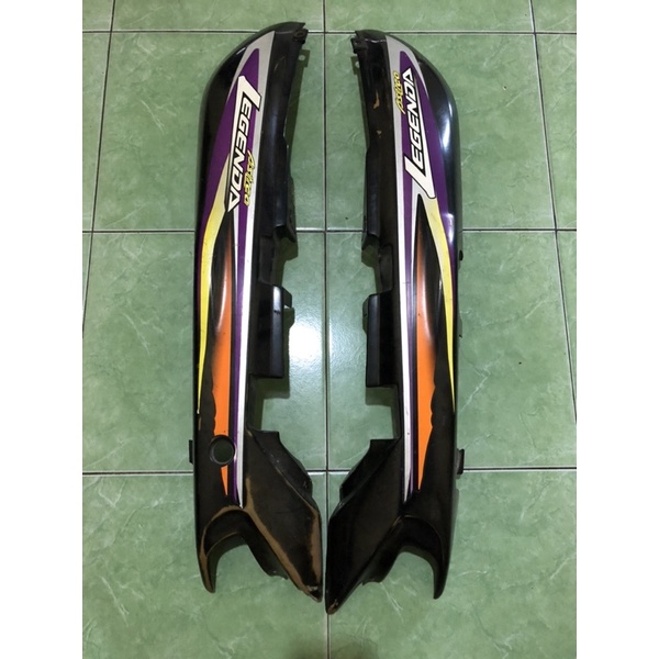 Sepasang Cover Body Belakang Kanan Kiri Motor Honda Astrea Legenda Grand Impresa Original Second