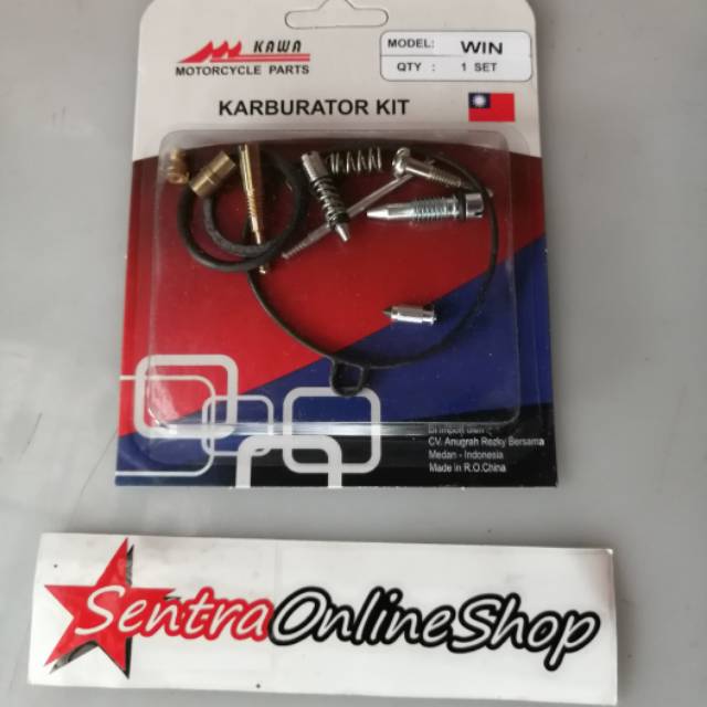 Repair kit isi karbu Karburator Win kawa