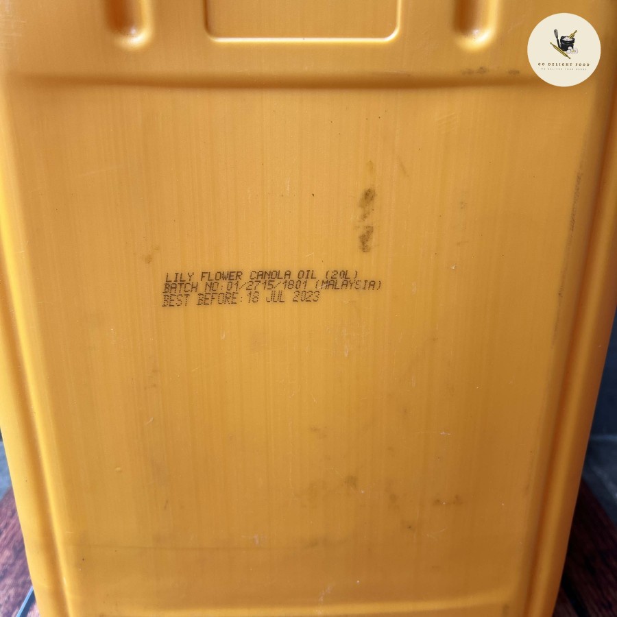 

Lily Flower Canola Oil / Minyak Kanola - 20LT [EKSPEDISI]
