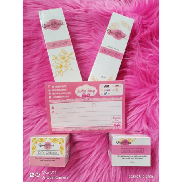 QUEEN RSDSKIN PAKET ACNE . CREAM WAJAH RSD BEAUTY SKIN