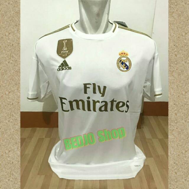 Jersey Big Size Real Madrid Home 2019 / 2020 OFFICIAL + Patch WCC 2018