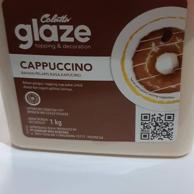 

COKLAT GLAZE CAPPUCINO COLLATA 1Kg