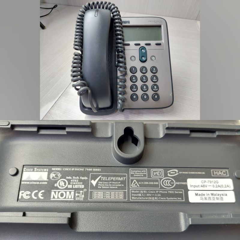 Cisco IP Phone 7912 Series