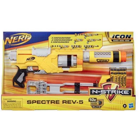 Nerf N-Strike Icon Series Spectre Rev-5 Blaster