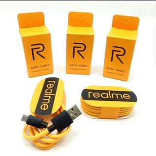 CUAN AKSESORIS - KABEL DATA REALME FAST CHARGING MICRO USB / TYPE C USB PACKING KECIL