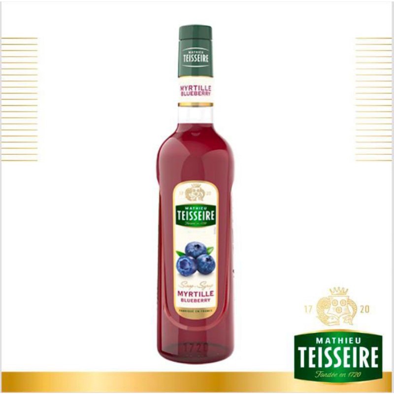 

Sirup Teisseire rasa Blueberry 700ml France's No.1 Syrup