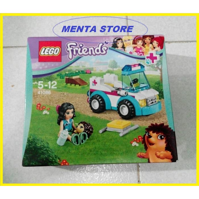 lego friends vet ambulance