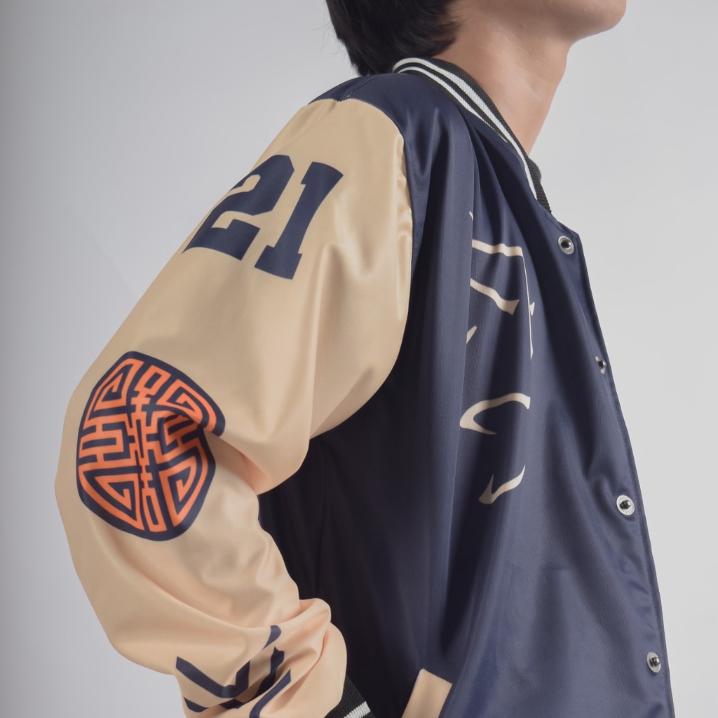 Varsity Jacket Baseball Pria Wanita Termurah Full Print Tiger Head Original By Bro.Ad