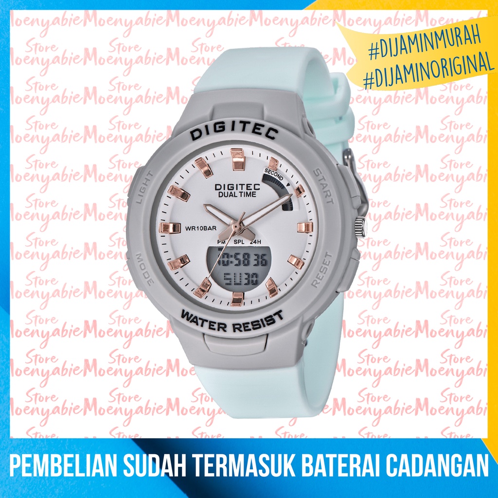 Digitec Wanita BDA 4082T / DG 3082T Original Dan Anti Air Jam Tangan Digitec Wanita-7