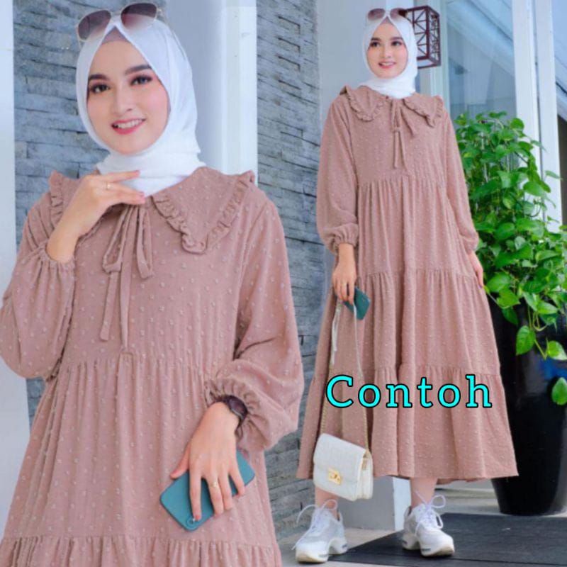 Kain Rayon Crinkle Air Flow / Bahan Rayon Crinkle Air Flow Premium