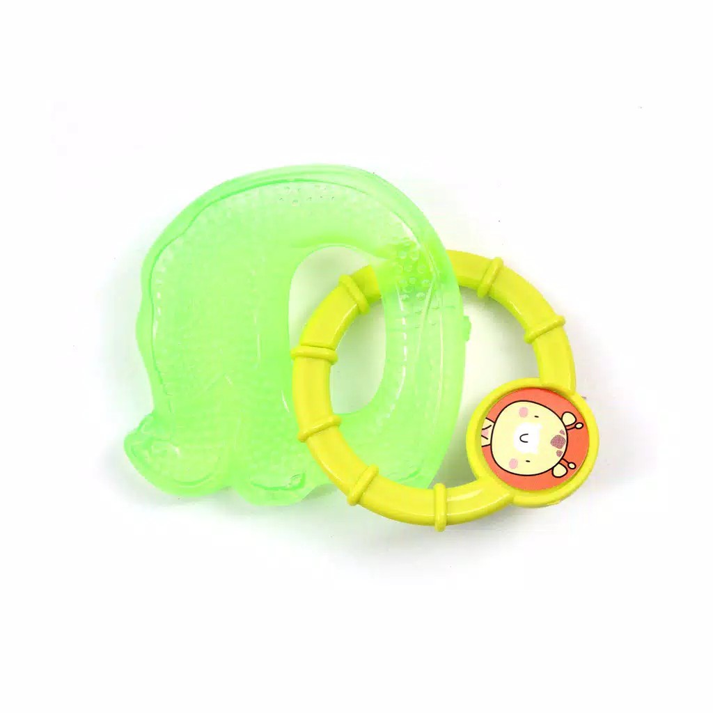 BUNNY TEETHER WATERFILLED ELEPHANT W/RING (GIGITAN BAYI)