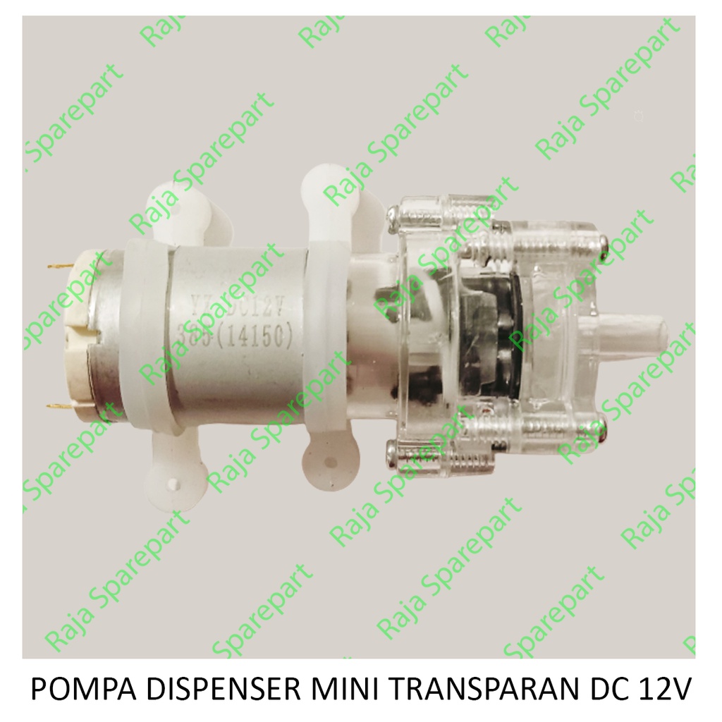 POMPA DISPENSER MINI TRANSPARAN DC 12V