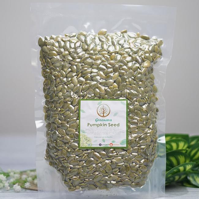 

jdsq pumpkin seed 1kg / biji labu camilan sehat / pepita m9ym