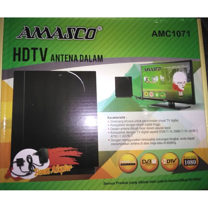 Antena Digital Amasco HDTV Antena Dalam AMC-1071