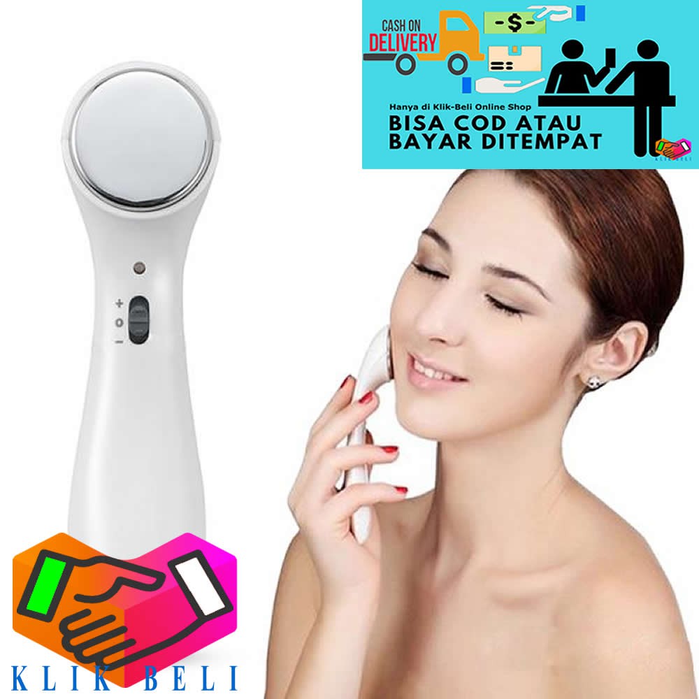 Setrika Wajah Ion Face Massager Elektrik Microionic Pengencang Kulit Pemijat Wajah Facial Treatment