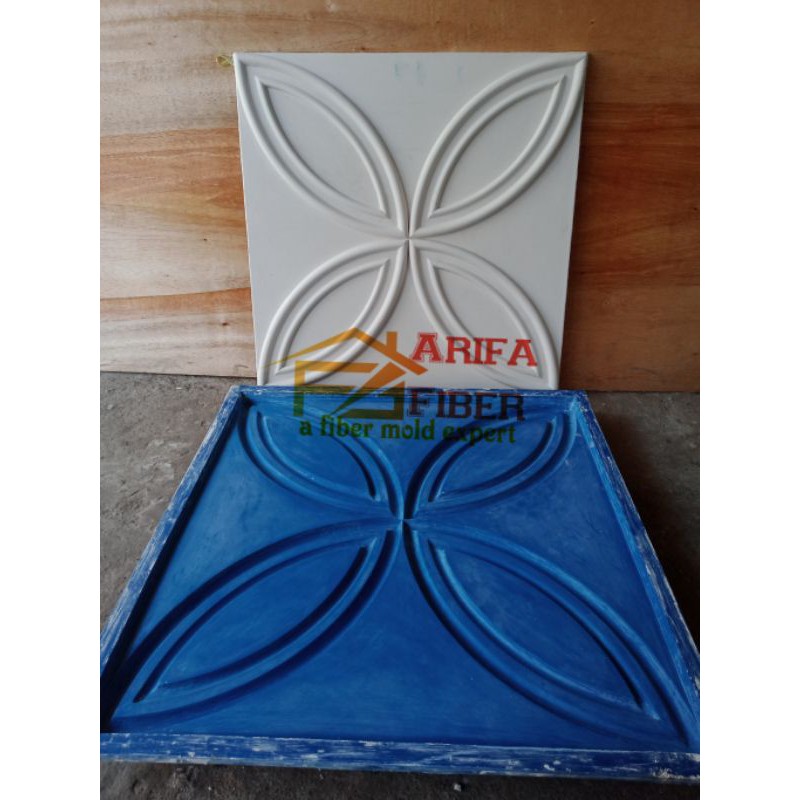 cetakan wall panel 3d 50x50