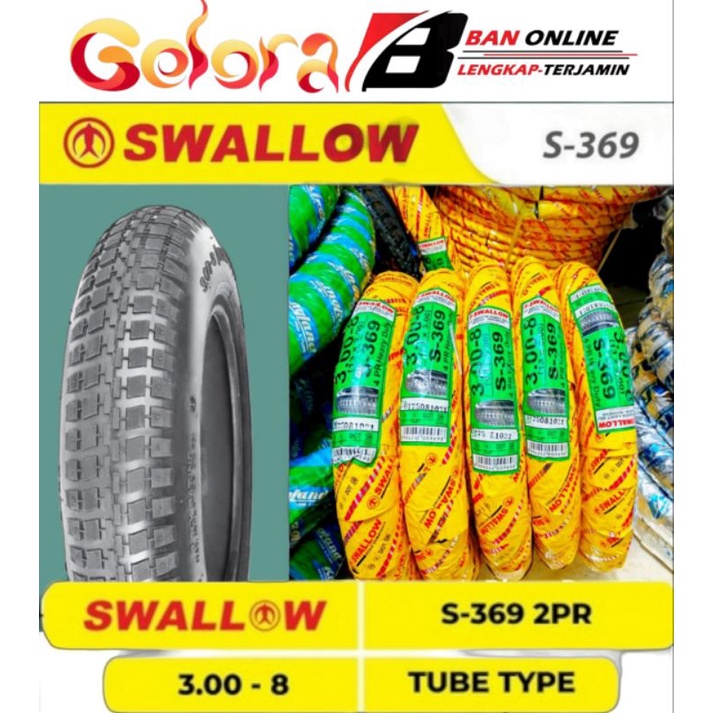 ban arco tinggal sorong swallow s-369 300-8 ban pespa ring 8 ban tinggal sorong ban grobak dorong ba