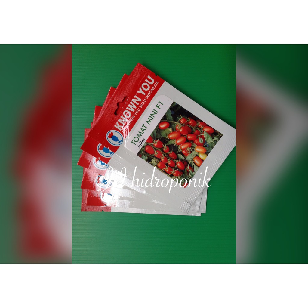Benih Tomat Cherry F1 JULIET kemasan asli known you seed