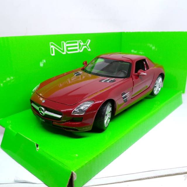 Diecast Miniatur Mobil Mercedes Benz SLS AMG
