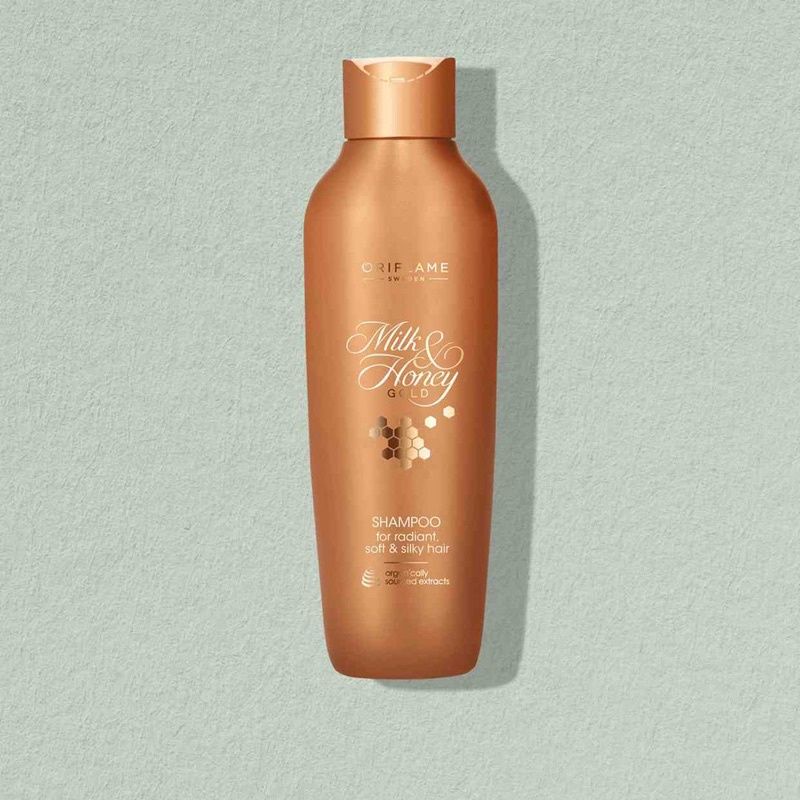 shampo milk & honey gold oriflame