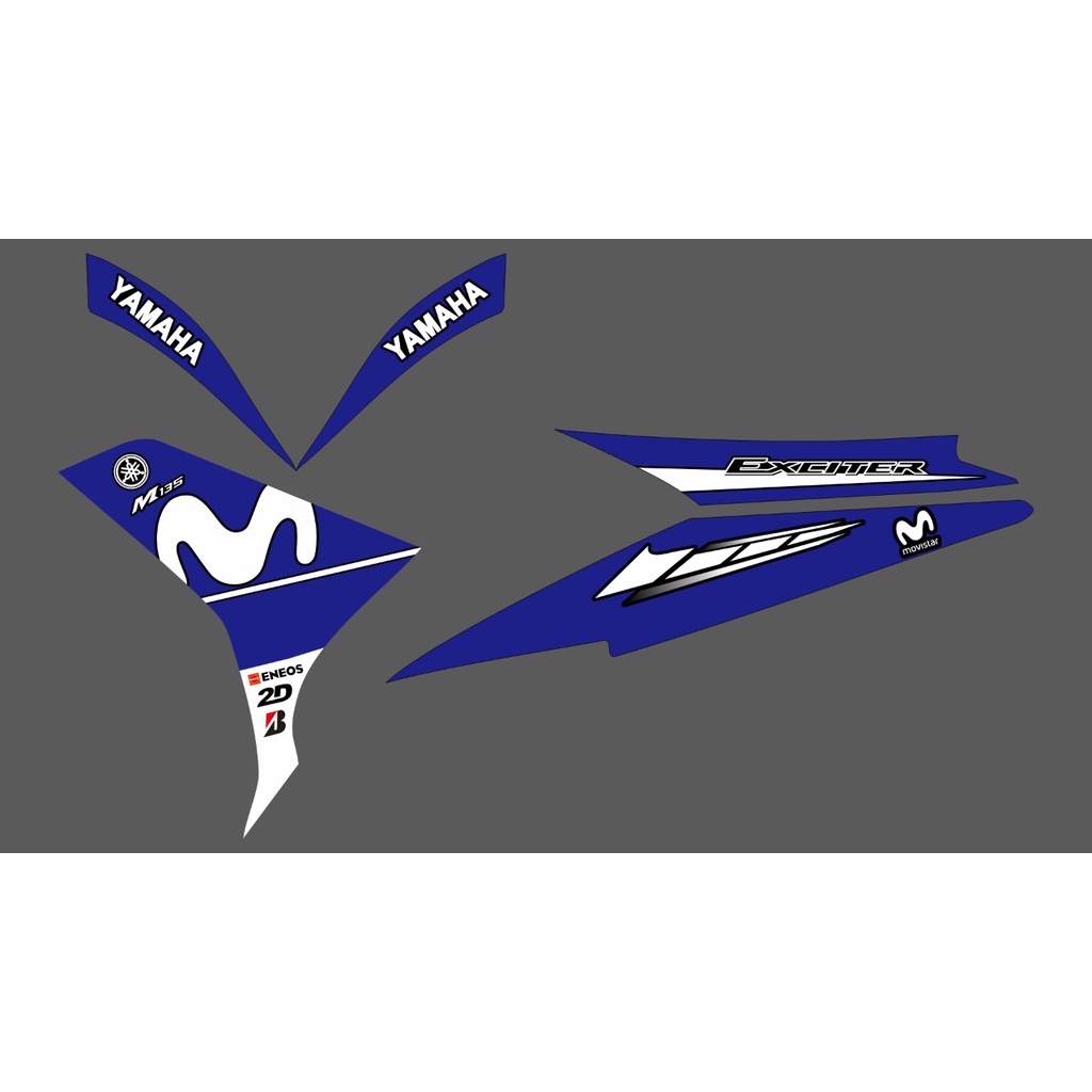 STRIPING MX NEW EXCITER 135LC MOVIESTAR THAILAND