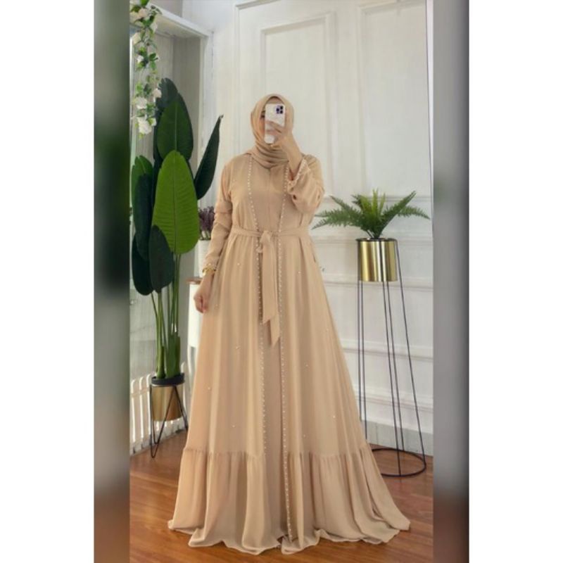 Gamis Set Mutiara cardi by avrilia