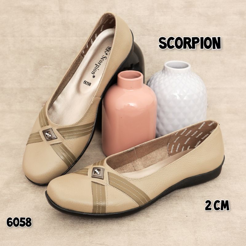 Scorpion Sepatu Kerja Wanita  6058(special price diskon 5%-10%min order 6pc)